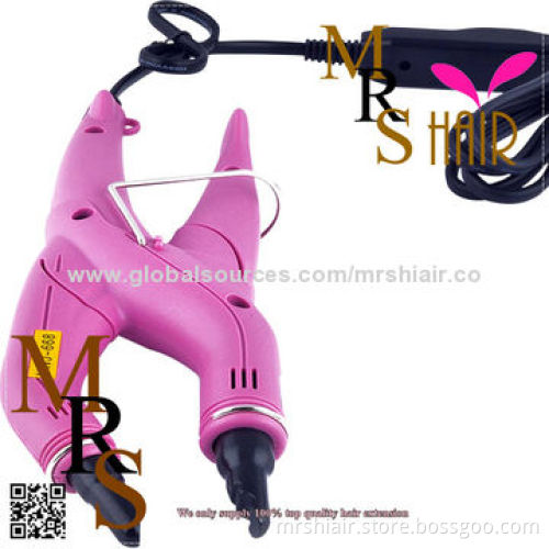 Loof 668 Style Fusion Extension Connector Iron for U Nail Flat Tip Hair, Control Temperature